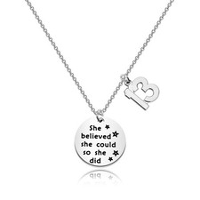CHOORO She Believed She Could So She Did Birthday Gifts for Her Birthday Neck...