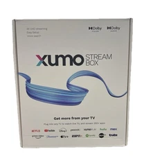 Xumo 4K Streaming BOX & Voice Remote NEW UPDATED XUMO -NEVER OPENED-SPECTRUM APP