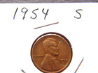 1954 (S) Lincoln Penny — photo 1