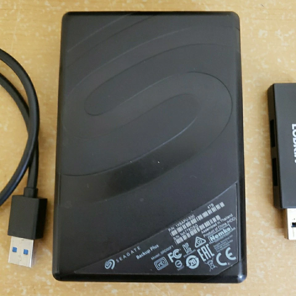 Seagate Backup Plus 4TB External Hard Drive USB 3.0 SRD00F1 1K9APV-500 - Image 2 of 4