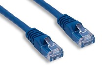 Cat5e Ethernet Cable   3ft   RJ45   Straight   Blue