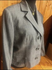 Giacca Sartoriale Vintage "Gianna" Fantasia Principe di Galles – Taglia S/M