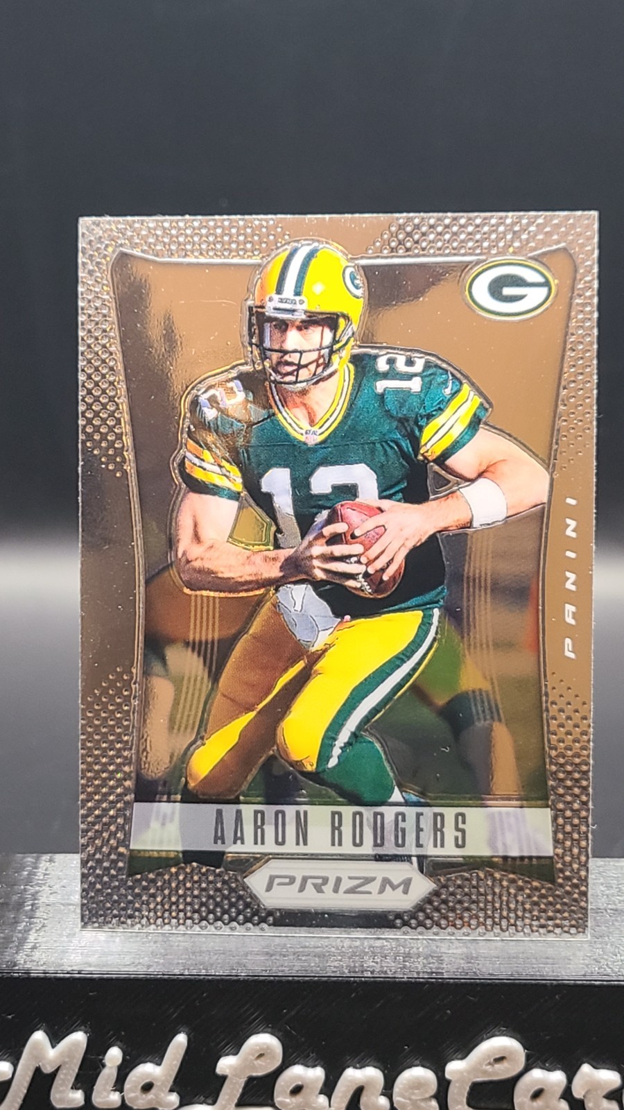 Aaron Rodgers 2012 Panini Prizm Base Set Card #69 Green Bay Packers