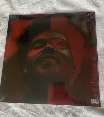 The Weeknd-AFTER HOURS Deluxe Cover Edition Clear With Red