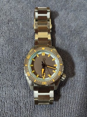 ZELOS THRESHER 'EMBER' Automatic Watch For Men Limited Edition Sold out 44mm