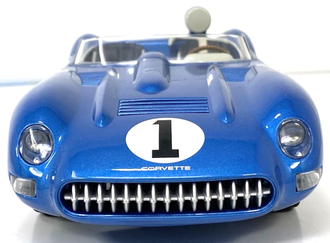 1/18 1957 Chevrolet Corvette SS Concept Blue Race Car Sebring 12