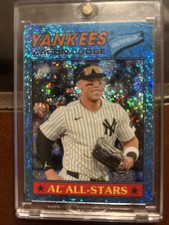 AARON JUDGE Light BLUE SPARKLE CHROME PARALLEL SP 2026 TOPPS HERITAGE #10