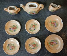 Vintage Lusterware Child  s Tea Set Pieces
