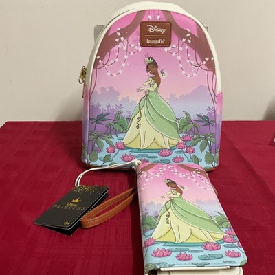 LOUNGEFLY DISNEY THE PRINCESS TIANA BAYOU SUNSET MINI  display picture 3