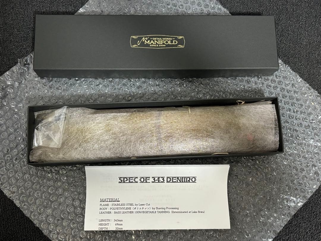 Manifold Deniro 343 Black Bass - Image 4