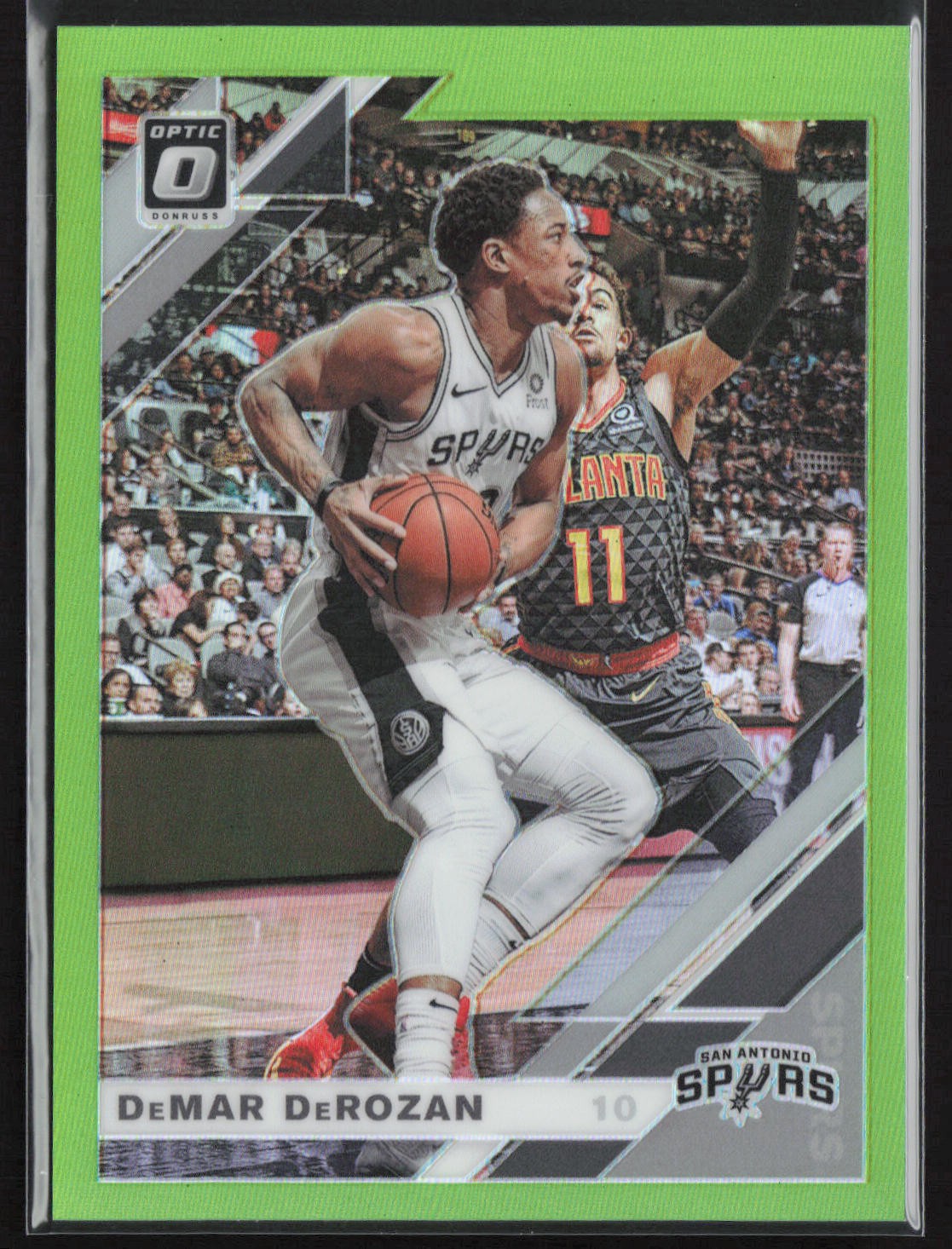 2019-20 Donruss Optic #127 DeMar DeRozan Lime Green #/149