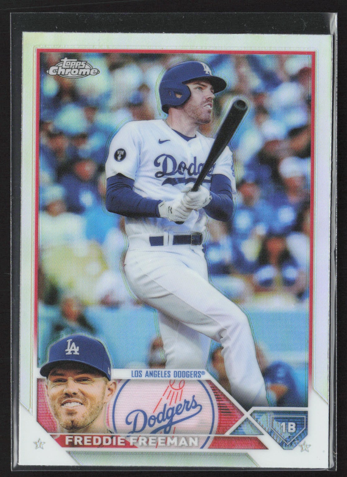 2023 Topps CHROME #5 Freddie Freeman REFRACTOR