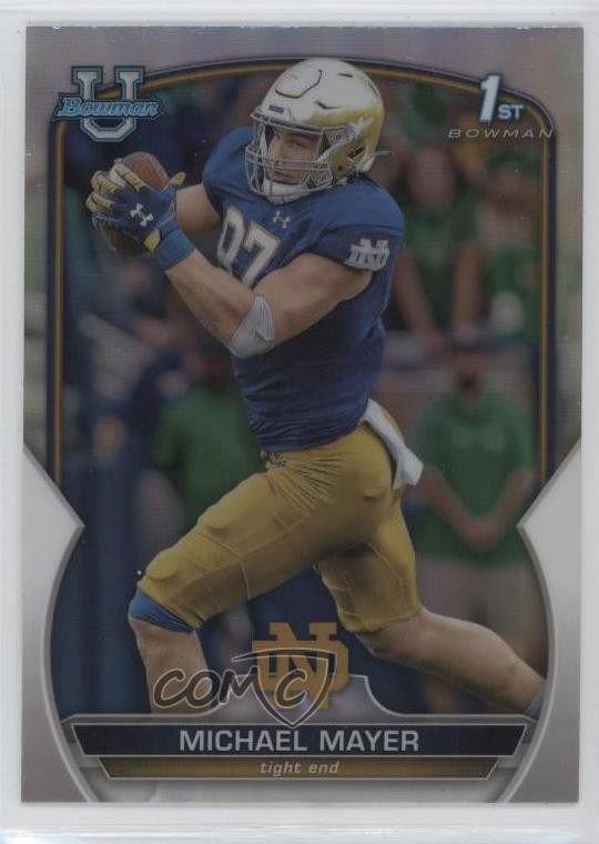 2022 Bowman U Chrome Refractor Michael Mayer #41 0nr3