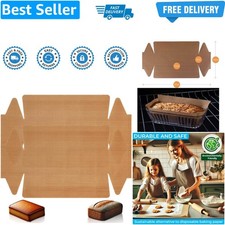 Reusable Baking Sheets 2-Pack –  Loaf Pan Liner – Non-Stick & Heat-Resistant ...