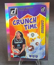 2025 Donruss WNBA Silver Crunch Time Kamilla Cardoso 92/99 Chicago Sky