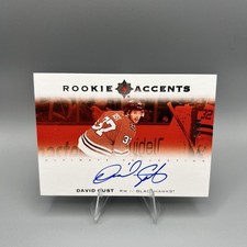 2023-24 Upper Deck Ultimate Collection Rookie Accents #RA-GU David Gust Auto /99