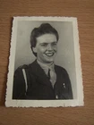 WW2 Military Woman in Uniform Vintage Photo Lily 640 Belgium April 1945
