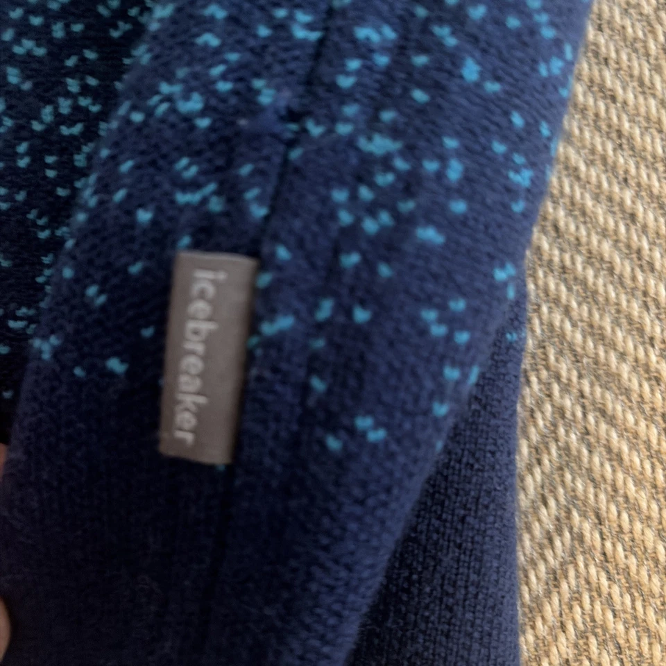 Chaleco acolchado Icebreaker Merino para hombre en azul talla L Foto 4 de 4