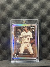2025 Topps Chrome Update- Nick Kurtz Rookie Debut Sepia Refractor #USC-180 RC