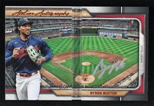 2023 Topps Museum Collection Atelier Books 7/25 Byron Buxton #AABC-BB Auto qf8