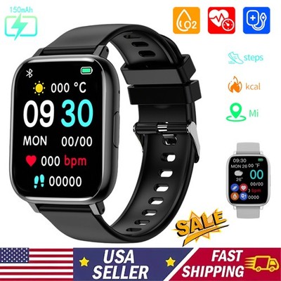 2025 Smart Watch For Unisex Waterproof Smartwatch Bluetooth For iPhone* Samsung