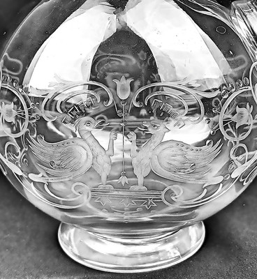 1927 BACCARAT Kristall CHAMBORD Set x 12 60p Gläser Set Service PRINZ AGA KHAN