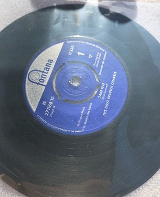 Take Five The Dave Brubeck Quartet 7 Inch Vinyl Single Great Condition