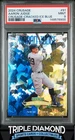 2024 Panini Crusade Aaron Judge Crusade Cracked Ice Blue PSA 9 Mint AD346