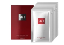 SK II Sk2 Facial Treatment Mask Radiance & Moisture Boosting Mask (10 Count)