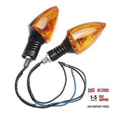 2 Pcs Motorcycle Front or Rear Fit for KTM EXC/Duke/Super Duke 07-20 Amber 