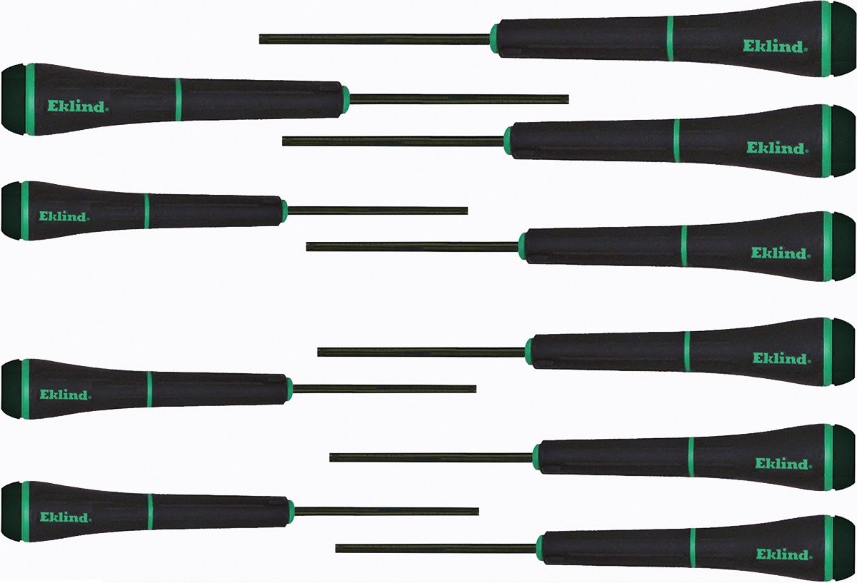 Eklind 92200 PSD Torx Star Precision Screwdriver - 10pc Set T3-t20