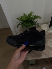 Nike Air Jordan 3 GS Black Cat Size 3.5Y
