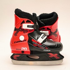 Tempish Fur Expanze Adjustable Kids Ice Skates Size EU 33-36 UK 1-3.5 US 2-4.5