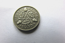 1932 threepence
