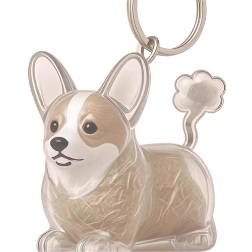 Creative Dog Hair Storage Capsules-Keychain | Pet-shape Commemorative Pendan t - Picture 10 of 36