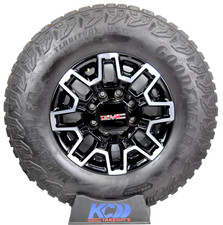 18 Gmc Sierra 2500 3500 Oem At4x Machined Black Wheels Rims Tires 2025 2026 18 Gmc Sierra 2500 3500 Oem At4x Machined Black Wheels Rims Tires 2025 2026