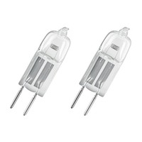 2 X Osram Halogen Stiftsockellampe 20W G4 Klar 12V 320Lm Halostar Warm Dimmbar
