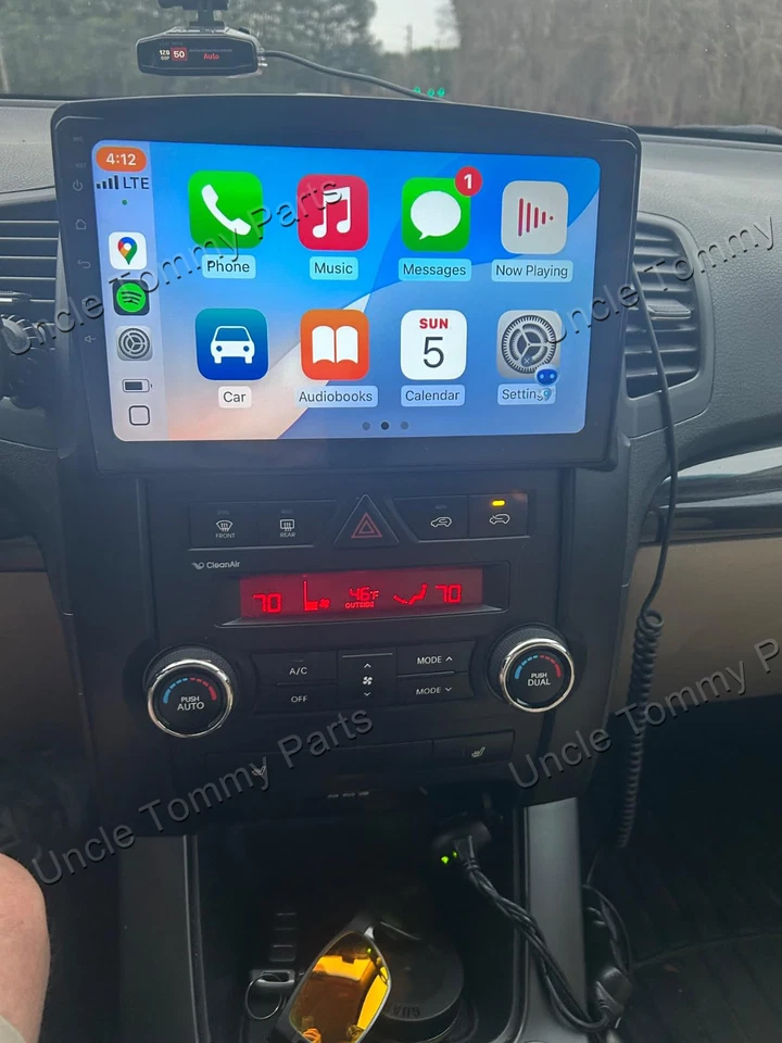 Android 13 Carplay 10 "Car Stereo Radio For Kia Sorento 2009-2013 Foto 2 de 4
