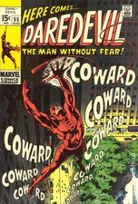 Daredevil #55 VG 4.0 1969 Stock Image