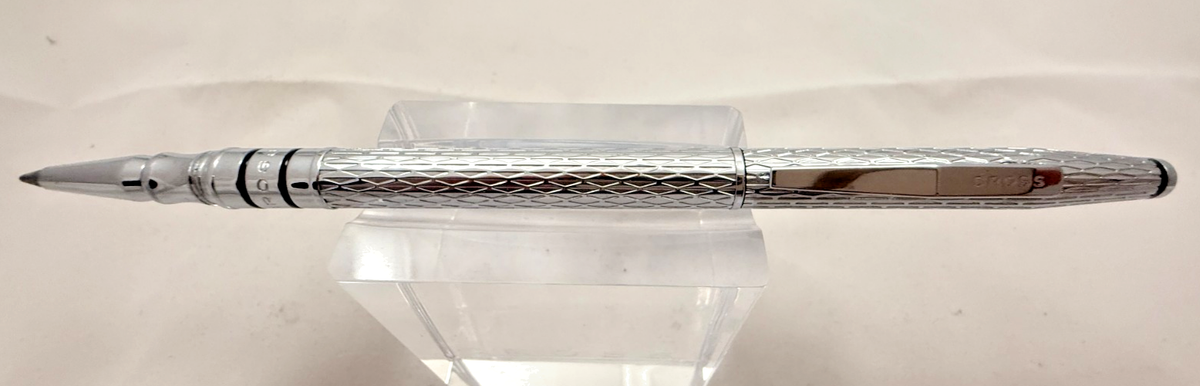 CROSS SPIRE ICY CHROME SELECTIP PEN *BRAND NEW OLD STOCK* +EXTRAS