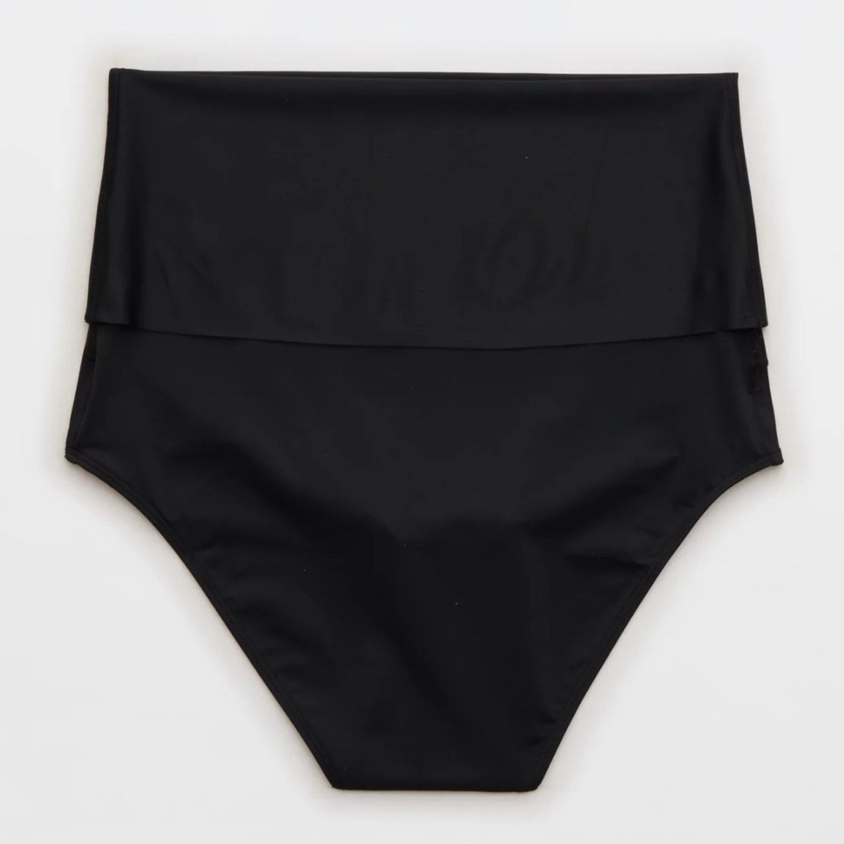 Bikini Sets Aerie Black High Waisted Bikini Bottom Aerie Women's