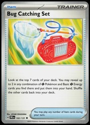 Bug Catching Set 102/131 Prismatic Evolutions Uncommon Trainer Item