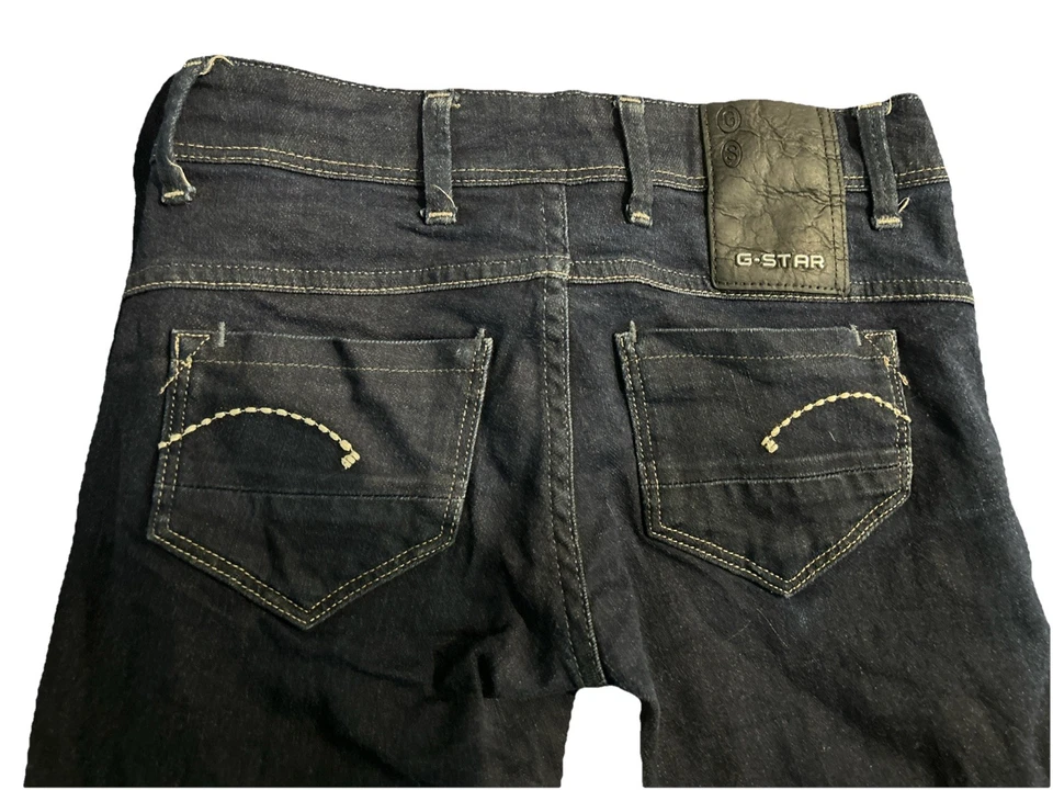 JEAN FEMME G STAR taille US 24 FR 34 MODELE REFENDER SKINNY SUPER ETAT - Photo 3/4