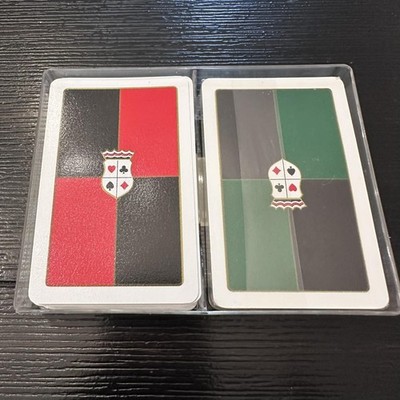 Vintage Dal Negro Italy Double Deck Playing Cards Sealed Kardwell EUC