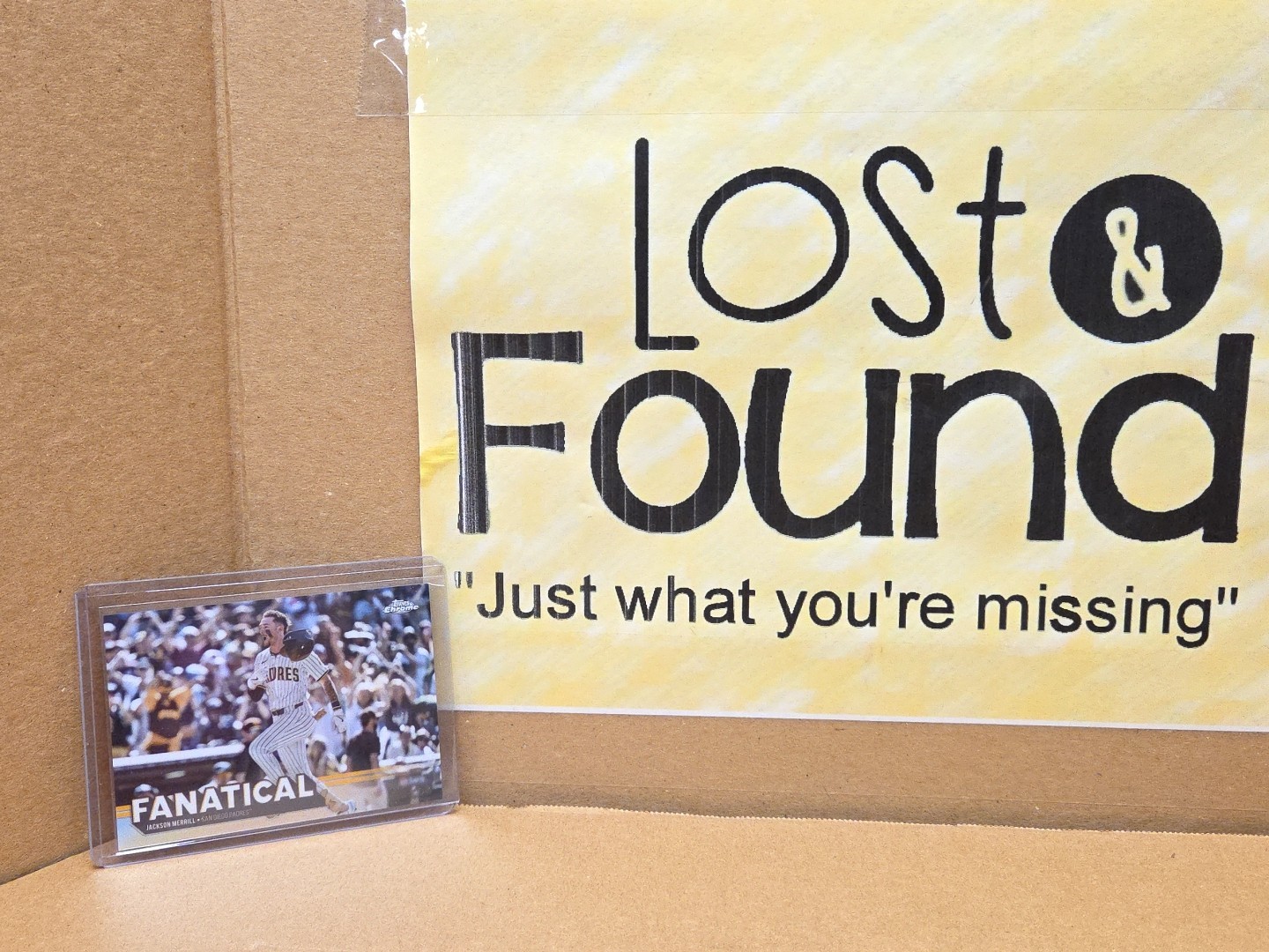 2025 Topps Chrome Fanatical Refractor Jackson Merrill Padres #FAN-12 C24