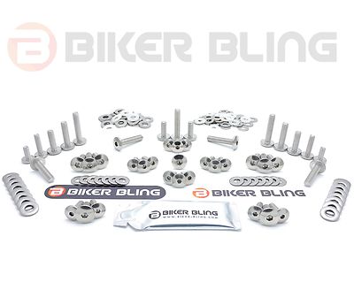 Triumph Tiger 900 855 1997 großer Kopf Edelstahl Verkleidung Abdeckung Schrauben Kit