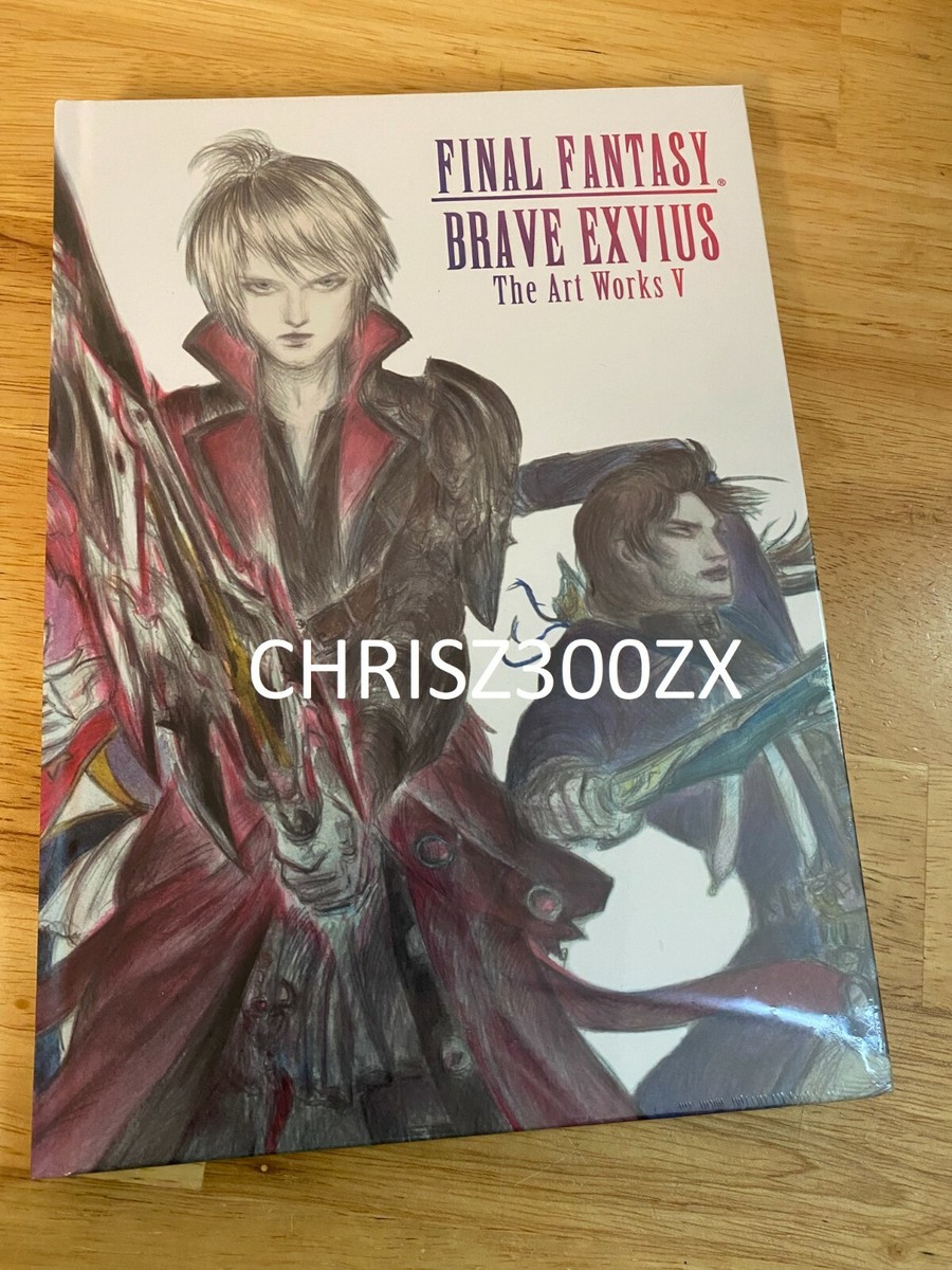 FINAL FANTASY BRAVE EXVIUS The Art Works V ARTBOOK Art Guide Book