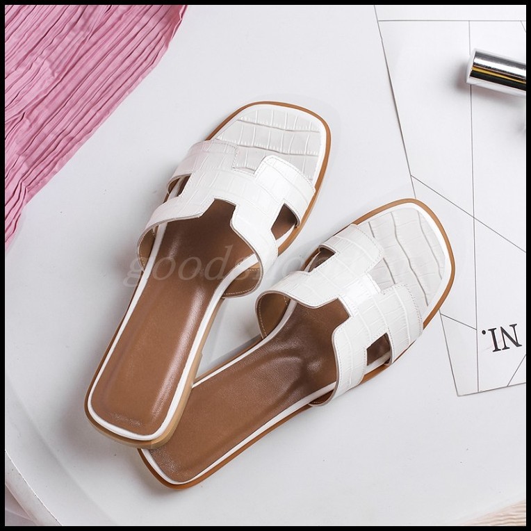 Hot Fashion Donna Donna Donna Pelle Mules Shoes Flats Summer Casual Slipper Sandal Loafer 0dd04e Hot Fashion Donna Donna Donna Pelle Mules Shoes Flats Summer Casual Slipper Sandal Loafer 0dd04e
