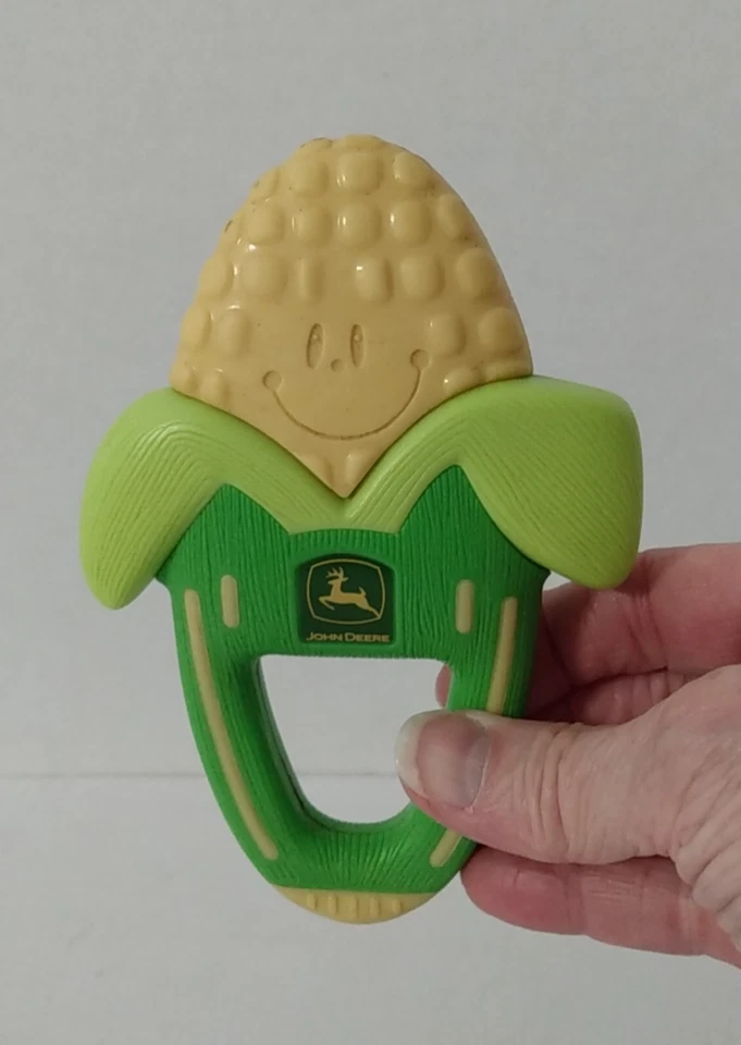 Massaging Corn Cob Teether Learning Curve 2006 John Deere baby toy - Image 2 of 4