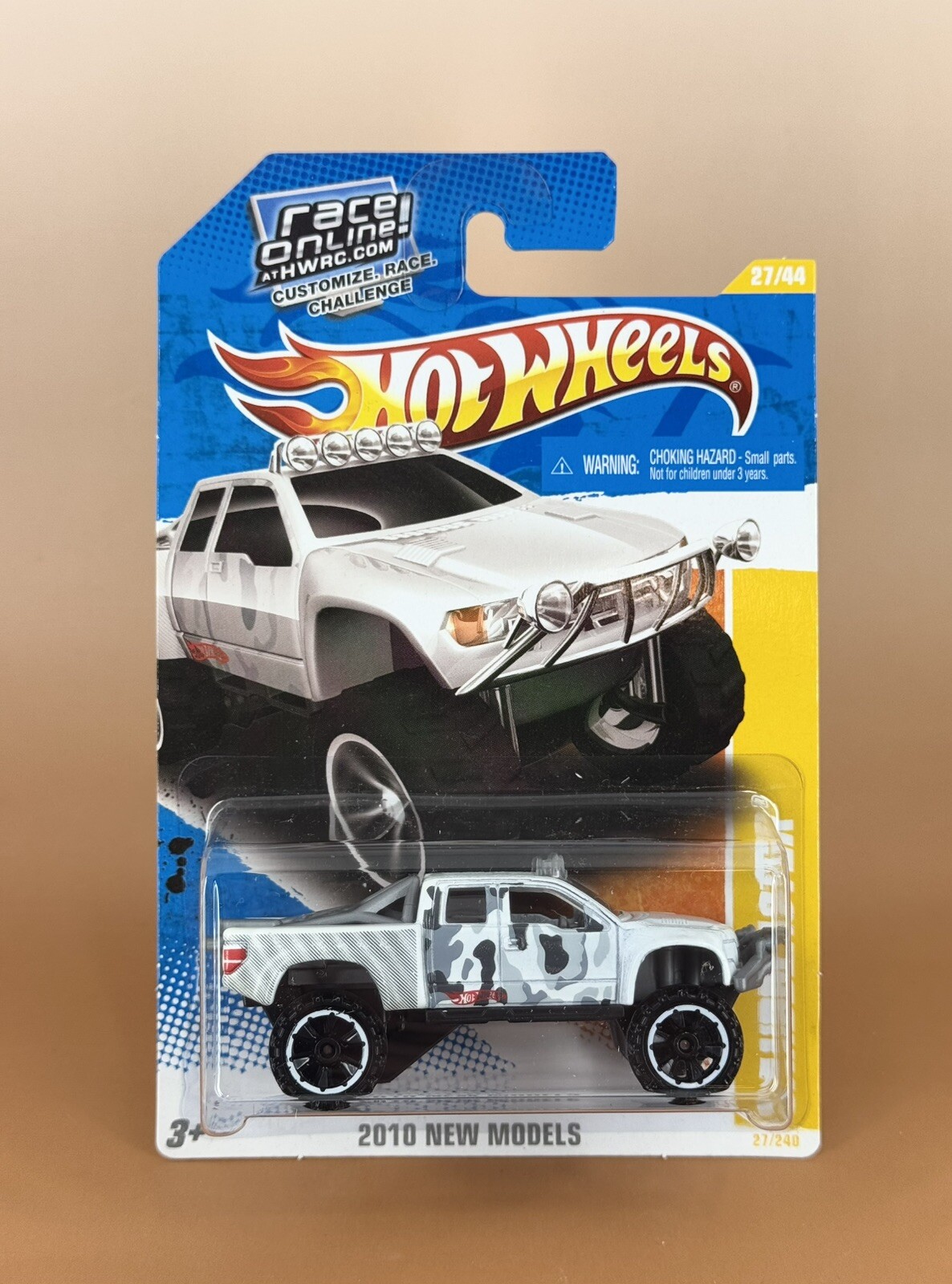 Hot Wheels 2010 New Models SANDBLASTER White w/u6b hubs 27/44